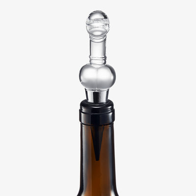 Unique Wine Bottle Stopper - Funny Wine Cork Beverage Bottle Sealer, Peni Shaped Gag Gift For Wine Connoisseur & Lover, Reusable Glass Sealing Plug, Silicone Bottle Cap For Bachelorette, Her, Him