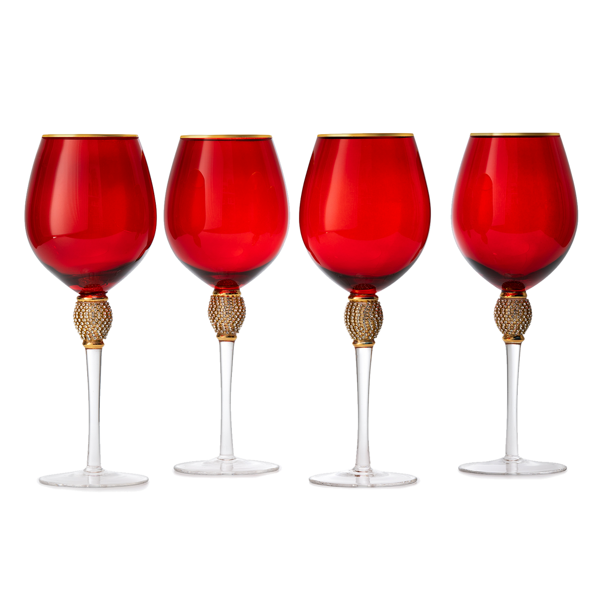 wine glass with rhinestones Large Diamond Wine Glasses, 10