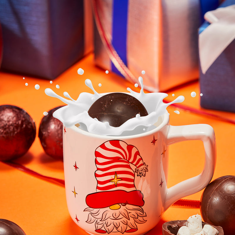 Mua Bombombs Hot Chocolate Bombs, Classic Milk Chocolate Cocoa Bomb Gift Set Includes 2 Flavors Caramel Candy And Fudge Brownie Filled With Mini Marshmallows Set Of 10 B09zpr64w6 - View #3