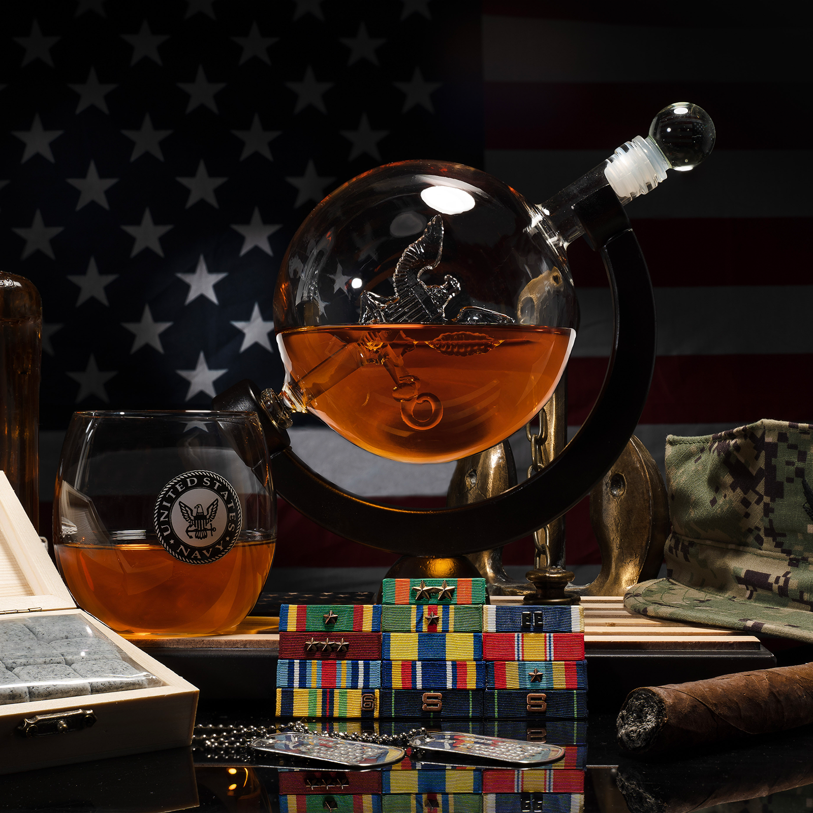 Whiskey and Wine Decanter and Glasses – The Wine Savant