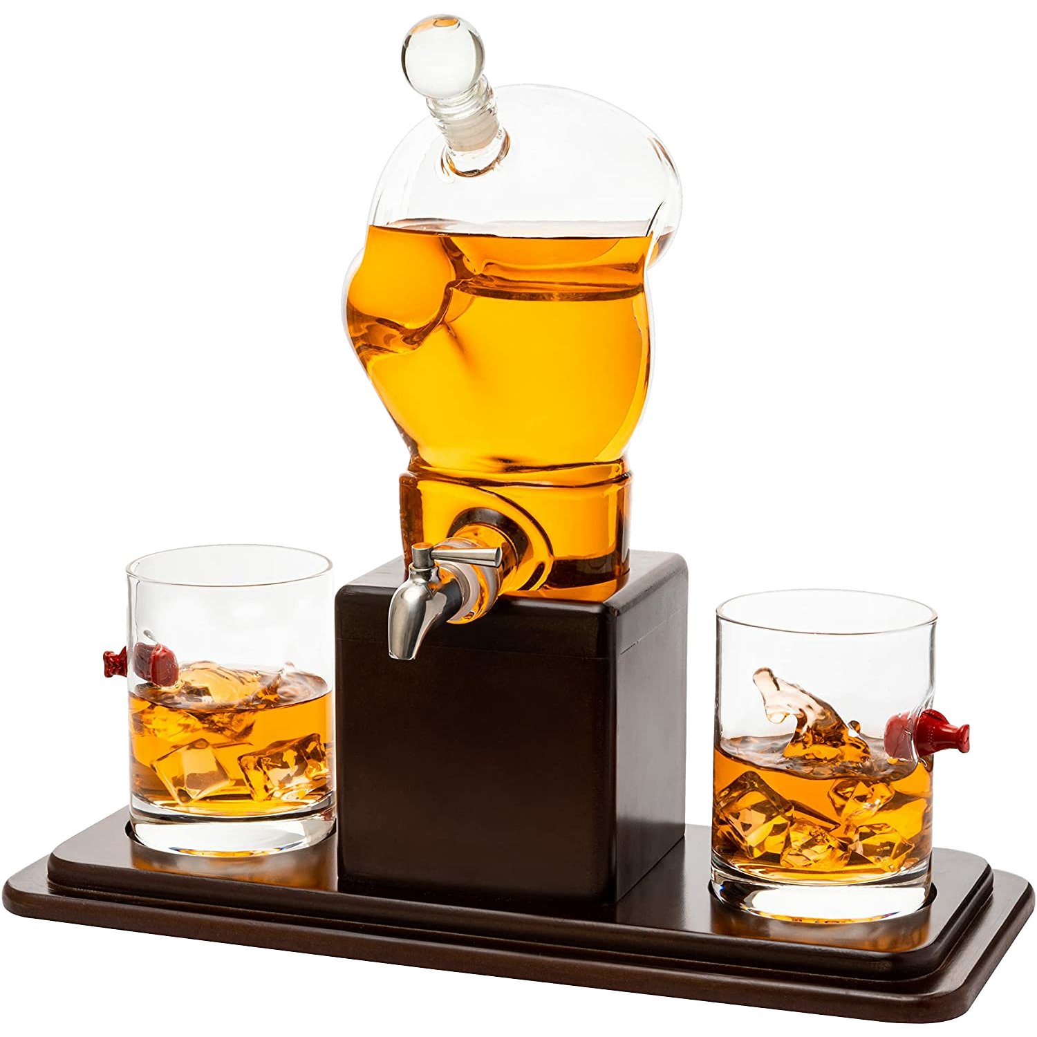 Dog Anial Whiskey And Wine Decanter The Wine Savant – Beautiful - View #2