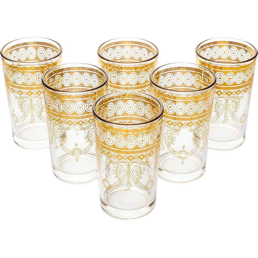 Moroccan tea glasses deals