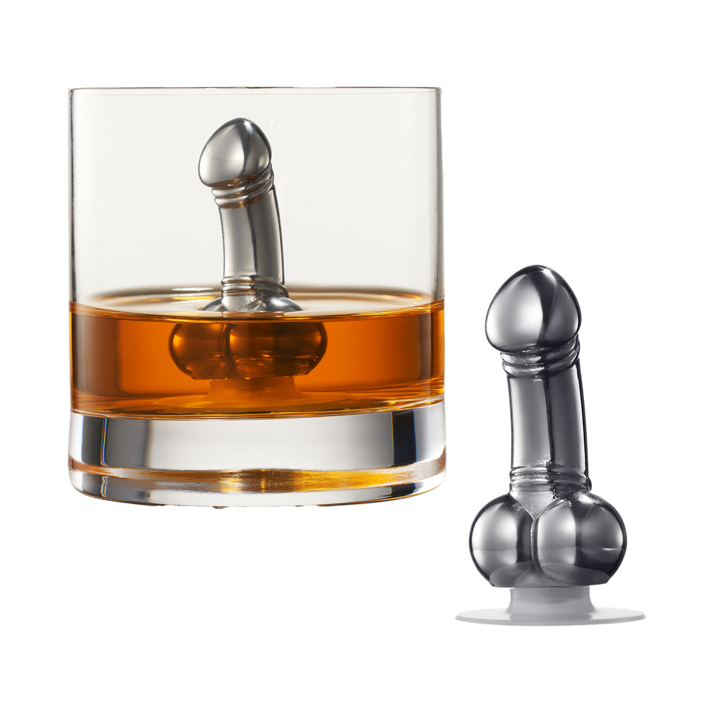 Unique Whiskey & Wine Chiller - Funny Liquor Ice Chilling Suction Cup, –  The Wine Savant