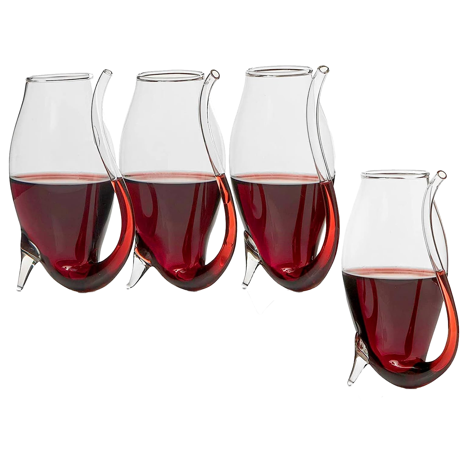 xmas wine glasses Christmas Wine Glass - Getting Blitzened Stemless Wine Glass