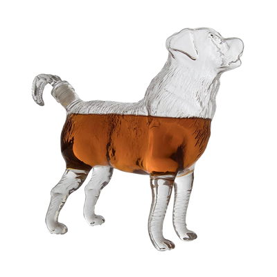 Dog Decanter Wine & Whiskey - Dog Lovers Gift by The Wine Savant, Beautiful Profile Of A Dog 500ml - Whiskey, Wine Scotch or Liquor Decanter, Funny, Beagle, Boxer, Boggle, Golden Retriever, Labrador