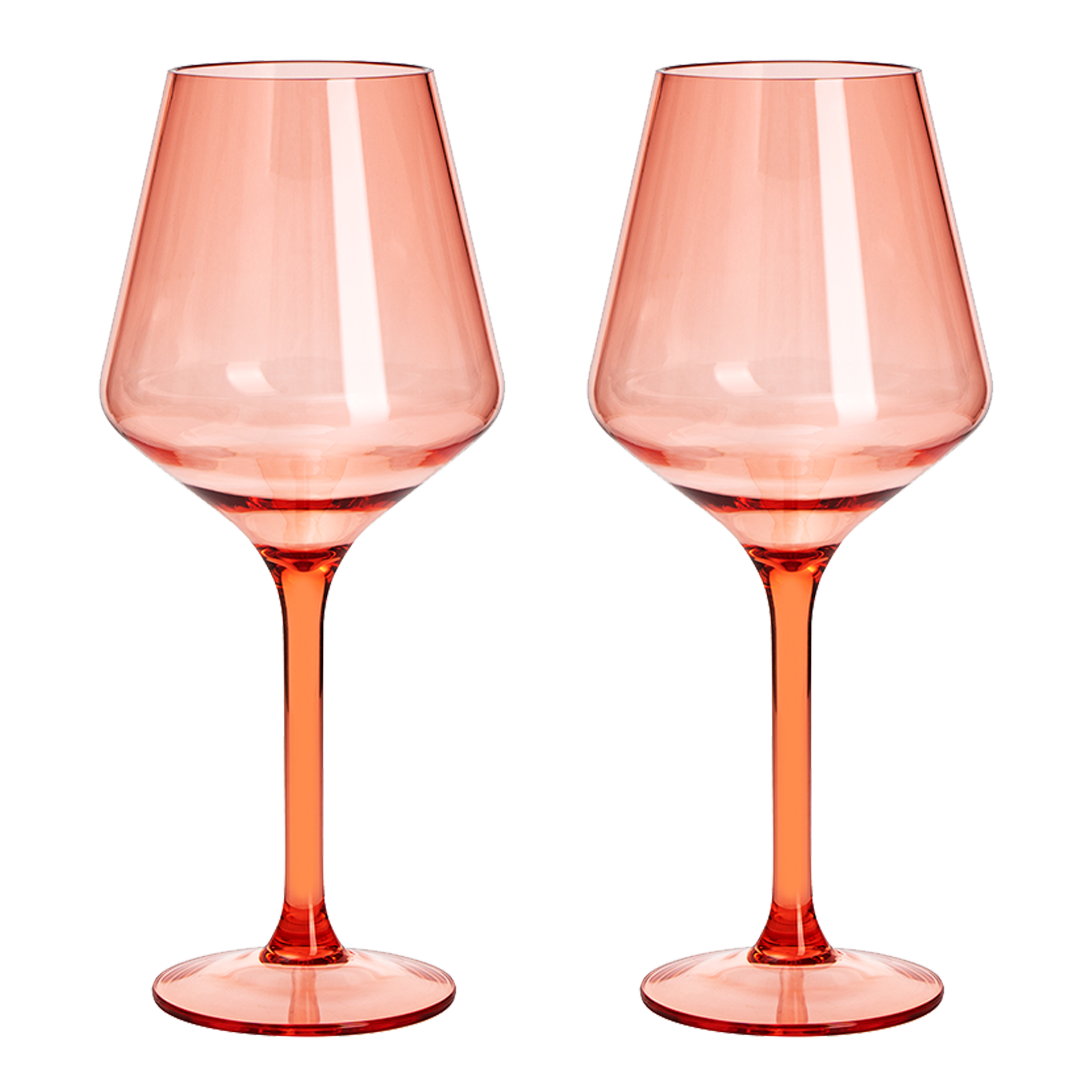 2PCS Beach Glass Floating Glass Acrylic Shatterproof Wine Beer Cocktail Drinking  Glasses Goblets For Pool Beach