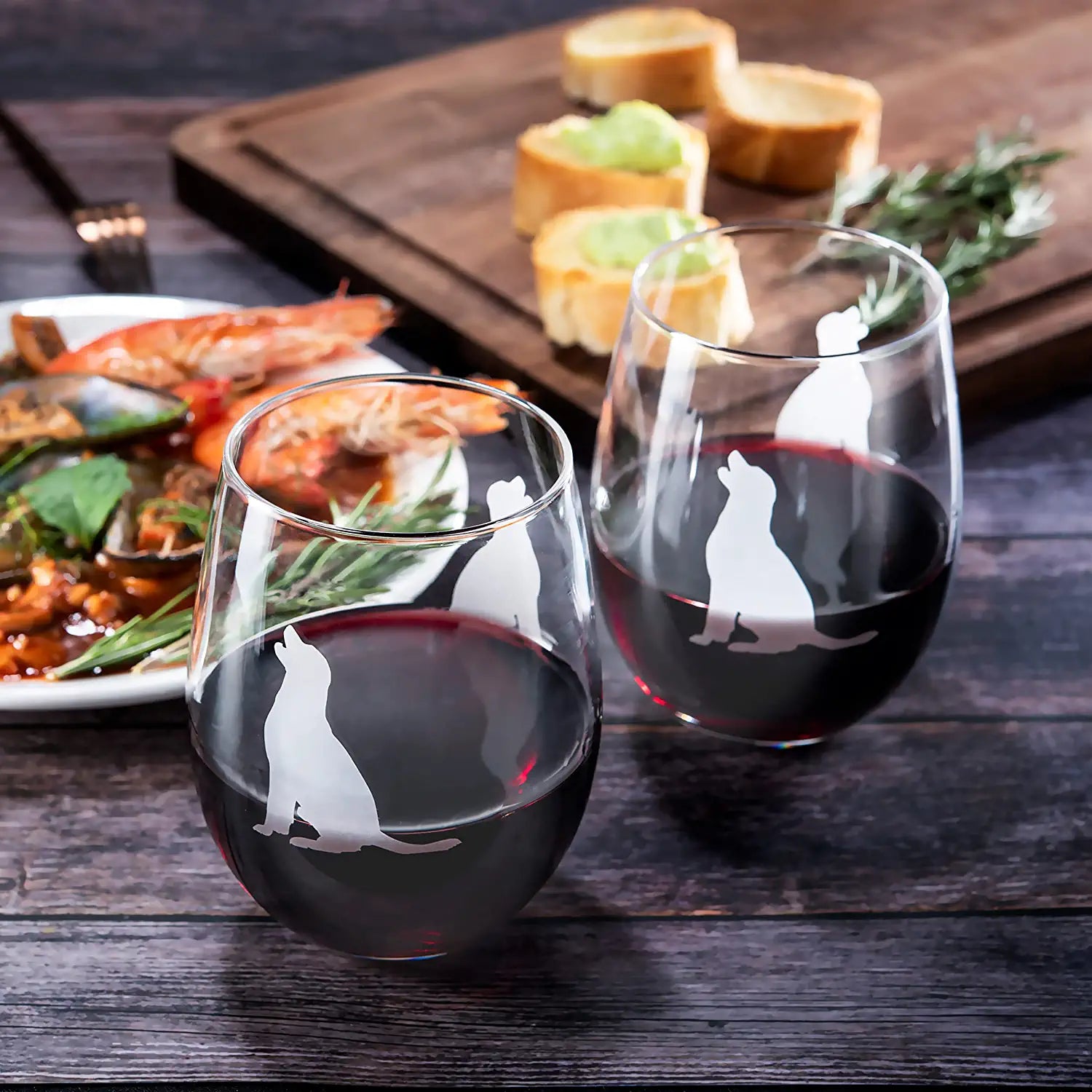 Cat Dad Cat Mom Wine Glass Dog Dad Beer Glass COOL AF Dog Mom Wine