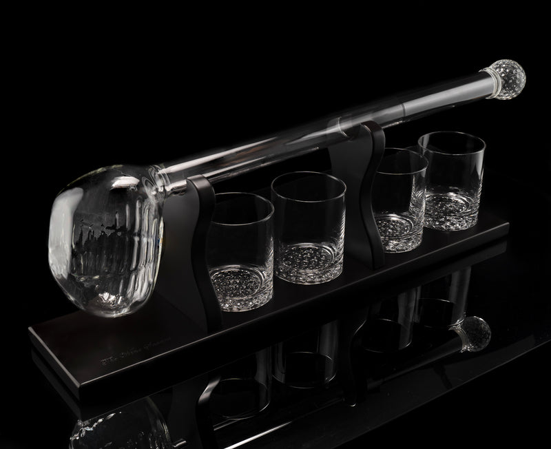 Golf Whiskey Decanter and 4 Liquor Glasses - Decanter & Glass Set - Go –  The Wine Savant