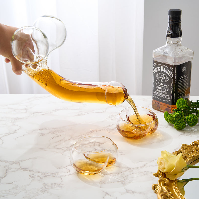 Funny Whiskey Decanter - Unique & Funny Glass Container for Scotch Funny Whiskey Decanter - Unique & Funny Glass Container for Scotch
